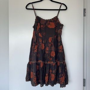Urban outfitters autumn floral dress